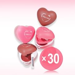 VEECCI - Heart Pudding Lip & Cheek Multi-Use Cream - 4 Colors (x30) (Bulk Box)