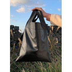 JOGUNSHOP - Faux-Leather Shopper Bag JOGUNSHOP - Faux-Leather Shopper Bag
