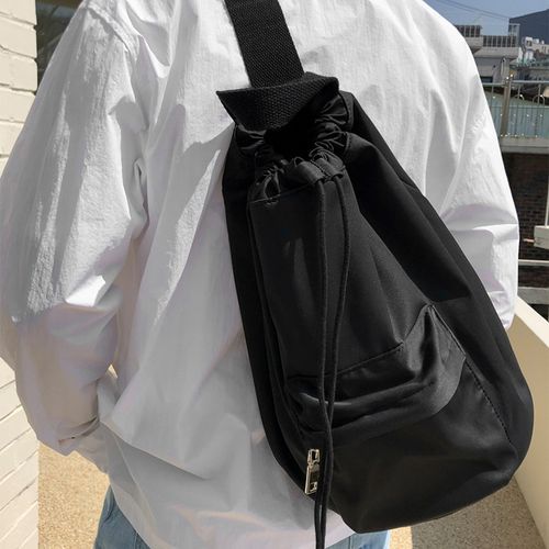 MRCYC - Plain Drawstring Sling Bag | YesStyle