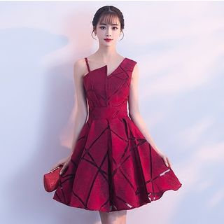 a line cocktail dress