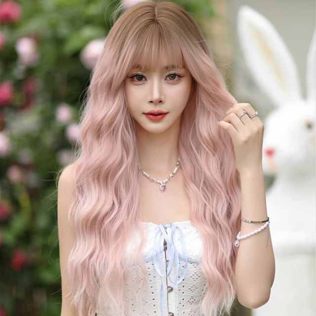 SEVENQ-Long Full Wig - Wavy