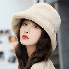 Parafae - Plain Chenille Bucket Hat Parafae - Plain Chenille Bucket Hat