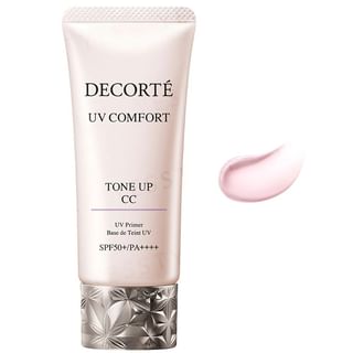 Kose - Decorte UV Comfort Tone Up CC UV Primer 10 Lavender Rose SPF 50+ PA++++