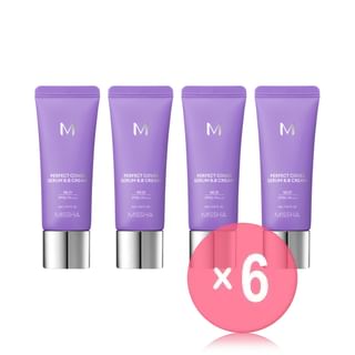 MISSHA - Perfect Cover Serum B.B Cream Mini - 4 Colors (x6) (Bulk Box)