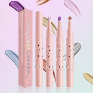 MLSMILE - Glitter Liquid Eyeshadow - 8 Colors