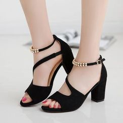 Aneka - Block Heel Sandals