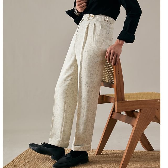 Nightbell-High Waist Wide Leg Pants