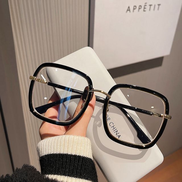 MOL Girl-Square Frame Blue Light Blocking Eyeglasses