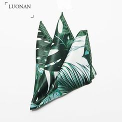 Luonan - 树叶印花口袋方巾 Luonan - 树叶印花口袋方巾