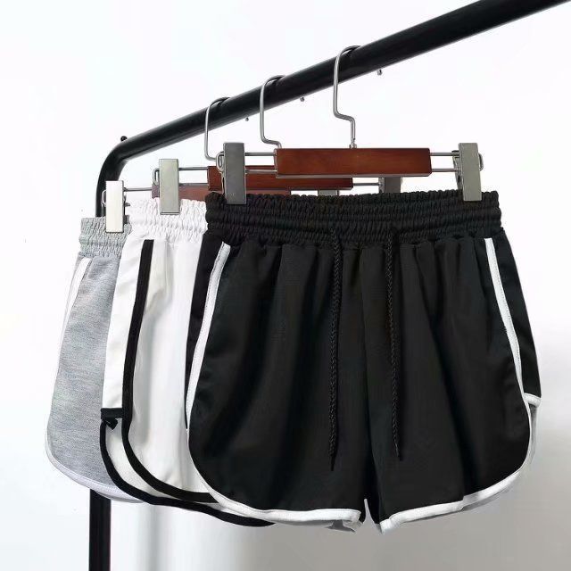 Acrius-Contrast Trim Piped Shorts