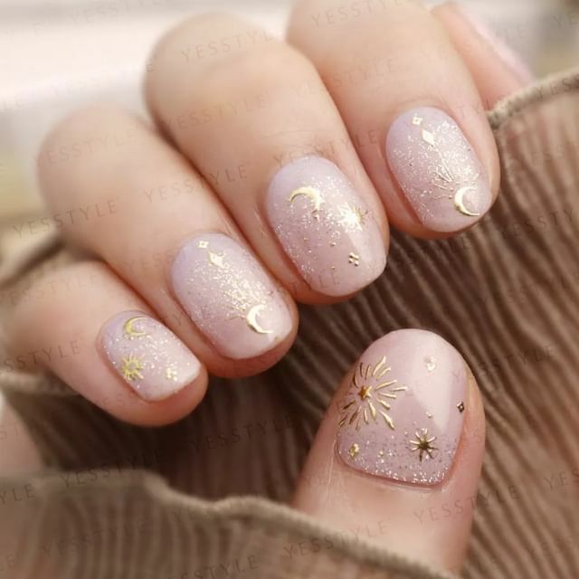 Lunacaca-Dawnlight Nails Art Stickers