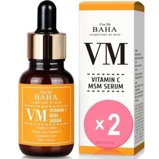 Cos De BAHA - VM Vitamin C MSM Serum 2pcs Bundle Set