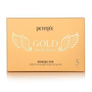 PETITFEE - Gold Neck Pack 5pcs