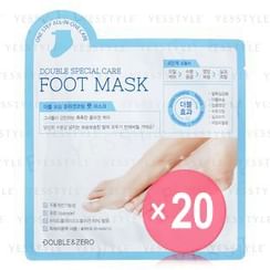 Double & Zero - Double Special Care Foot Mask (x20) (Bulk Box)