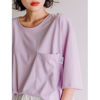 oversized eco ann pocket friendly shirt