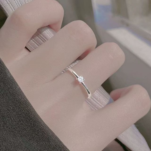 pexrl jewelry-Rhinestone Ring
