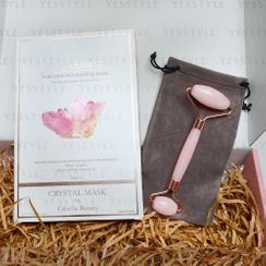 Crystal Mask - Rose Quartz Intensive Moisturizing Mask + Natural Rose Quartz Facial Roller Premium Box Crystal Mask - Rose Quartz Intensive Moisturizing Mask + Natural Rose Quartz Facial Roller Premium Box