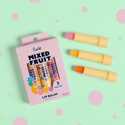 Rude Cosmetics - Mixed Fruit Lip Balm Trio - 2 Types