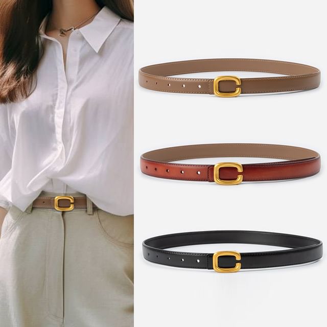 Rofuka-Genuine Leather Belt