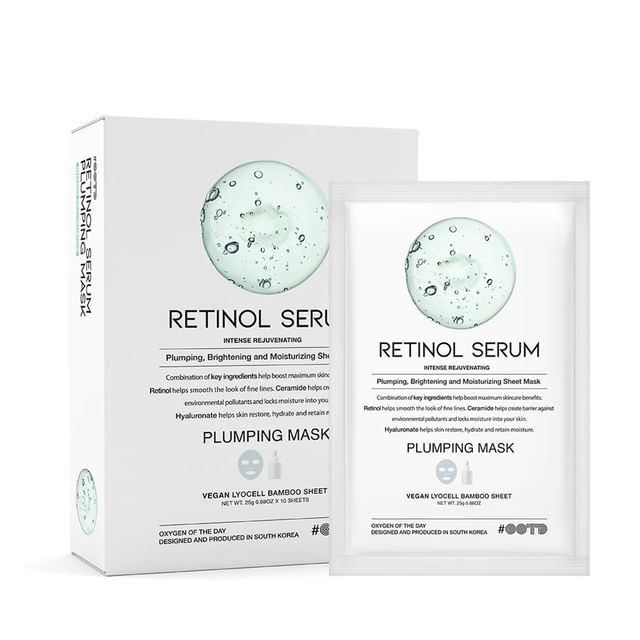 OOTD-Retinol Serum Plumping Mask Set