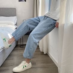 SuperLittle - High-Waist Straight Cut Jeans SuperLittle - High-Waist Straight Cut Jeans
