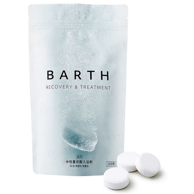 BARTH RECOVERY & TREATMENT✨90錠 30回分✨ BARTH - Barth Recovery & Treatment Bath Tablet | YesStyle