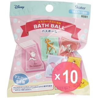 Skater - Disney Bath Ball With Mascot Classic 10pcs Bundle Set