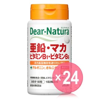 Asahi - Dear-Natura Zinc Maca Vitamin B1 Vitamin B6 (x24) (Bulk Box)