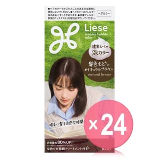 Kao - Liese Creamy Bubble Hair Color Restorer For Light Hair (x24) (Bulk Box)