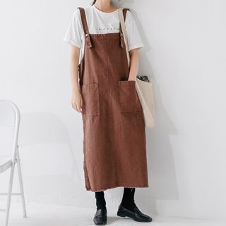 jumper dress with side slits