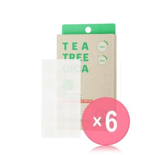 NATURE REPUBLIC - Green Derma Tea Tree Cica After Care Spot Patch (x6) (Bulk Box)