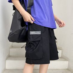DuckleBeam - Lettering Cargo Shorts DuckleBeam - Lettering Cargo Shorts
