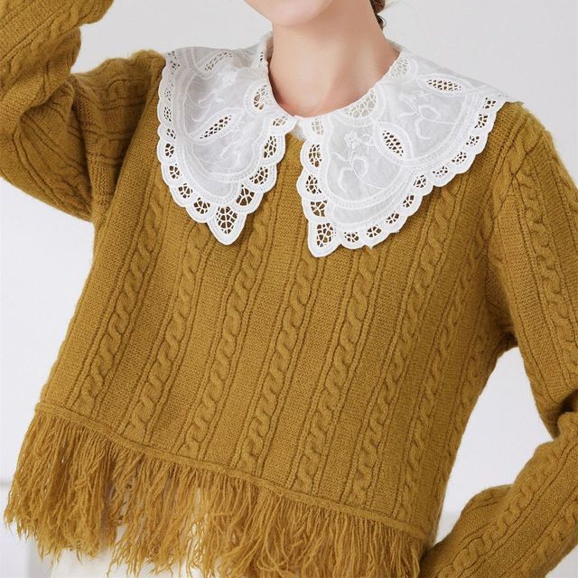 MIOW-Eyelet Decorative Collar