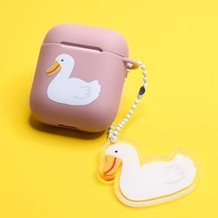 Hoffon - 天鵝印花AirPods / Pro耳機保護套 Hoffon - 天鵝印花AirPods / Pro耳機保護套