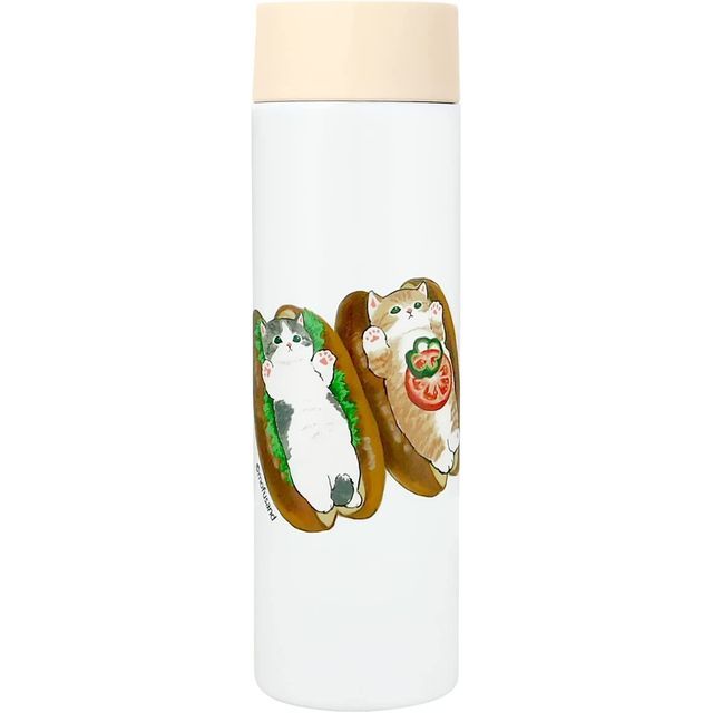 Toa Kinzoku - mofusand Pocket Mini Thermos Bottle 150ml (Pancake Nyan)