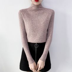 Norte - Mock Neck Knit Top Norte - Mock Neck Knit Top