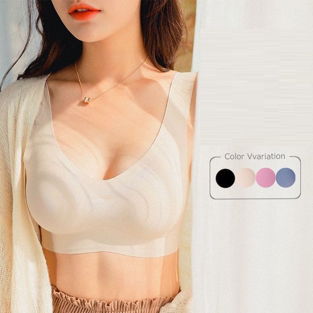 Wildery-Seamless Plain Bra