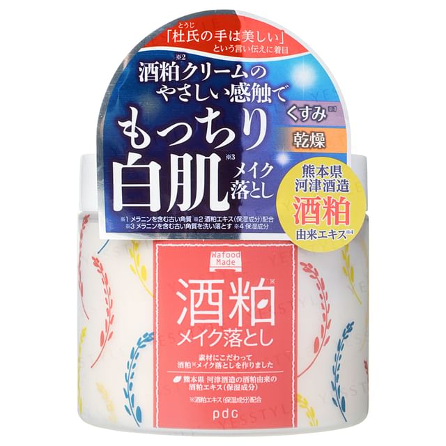 pdc-Wafood Made Liquor Makeup Remover - Crème démaquillante à lextrait de lie de saké