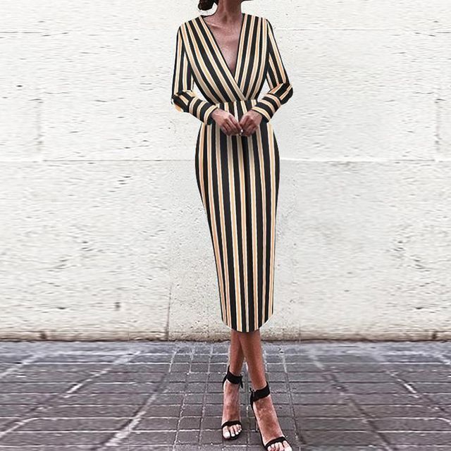 knee length dresses for ladies Tahlia Wrap Midi Dress