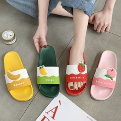 cute korean house slippers