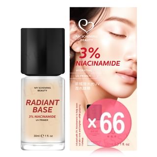My Scheming - Radiant Base 3% Niacinamide UV Primer SPF 50+ PA+++ Beige (x66) (Bulk Box)