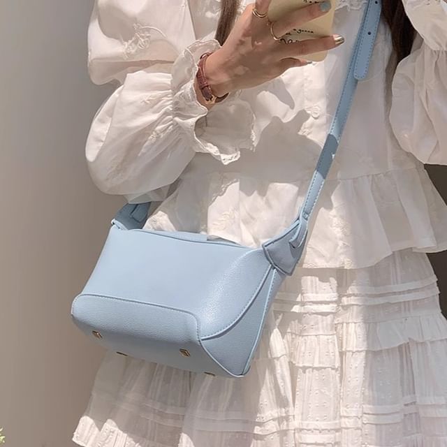Indenis-Faux Leather Crossbody Bag