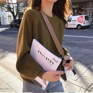 LINSI-Crew-Neck Sweater
