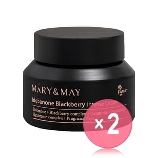 Mary&May - Idebenone Blackberry Intense Cream 2pcs Bundle Set