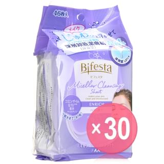 Mandom - Bifesta Micellar Cleansing Sheet (x30) (Bulk Box)