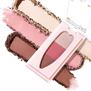 GELLA'S - 3 Color Eyebrow Powder Palette - Purple