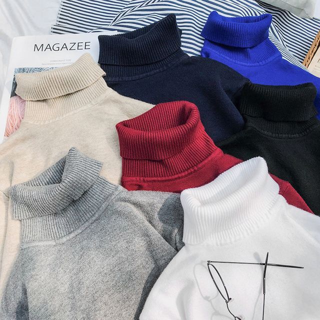 Aozora-Turtleneck Sweater
