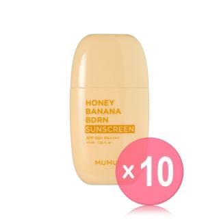 MUMUKI - Honey Banana BDRN Sunscreen (x10) (Bulk Box)