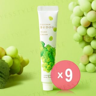 Daily Aroma Japan - Mount Fuji Green Grape Mini Hand Cream (x9) (Bulk Box)