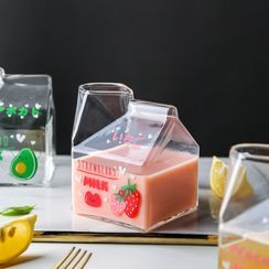 Kawa Simaya - Verre en forme de brique de lait Kawa Simaya - Verre en forme de brique de lait
